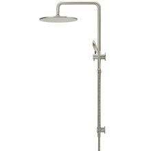 Round 3 Function Twin Shower With Square Gooseneck